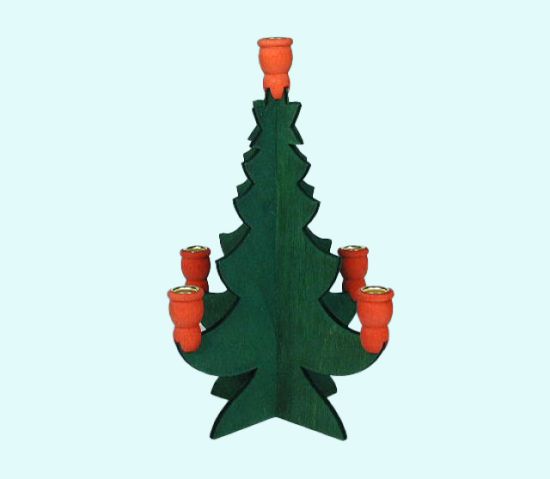 Tree c-h 9", 5 S candles