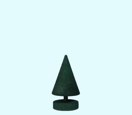 Tree cone green, mini