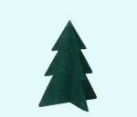 Tree M green, set of 3