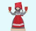 Girl w/ apron c-h, 2 L