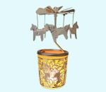 Candle lantern carousel, Dalahorse