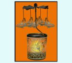 Candle lantern carousel, butterfly