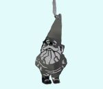 Christmas decoration, silver Gnome