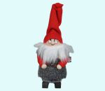 Tomte w/ tall hat & package