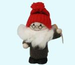 Tomte carrying firewood