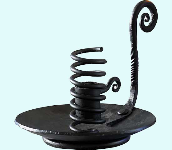 Candlestick, black