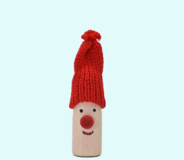 Tomte mini w/ red nose