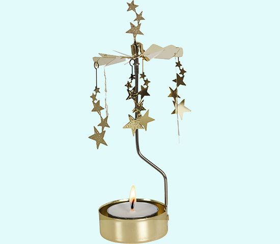 Party chime, night sky gold