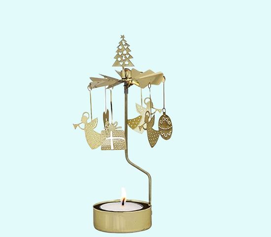 Party chime, gold Christmas