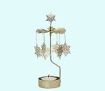 Party chime, gold snowstar