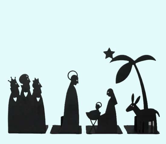 C-h L, nativity scene, 4 pc set