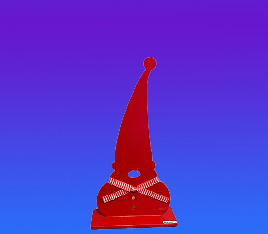 Tomte w/tall hat 8", red