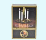 Chime candle 20-pk, white