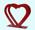 Napkin holder, red heart