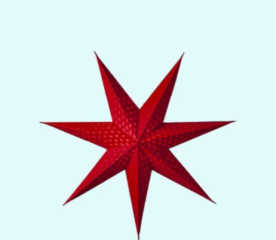 Window star 24", red