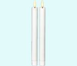 LED candle Flamme, 10", set of 2