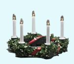 Lucia crown w/ lingonberry sprig