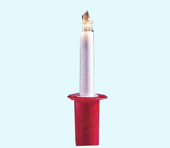 Lucia candle, red