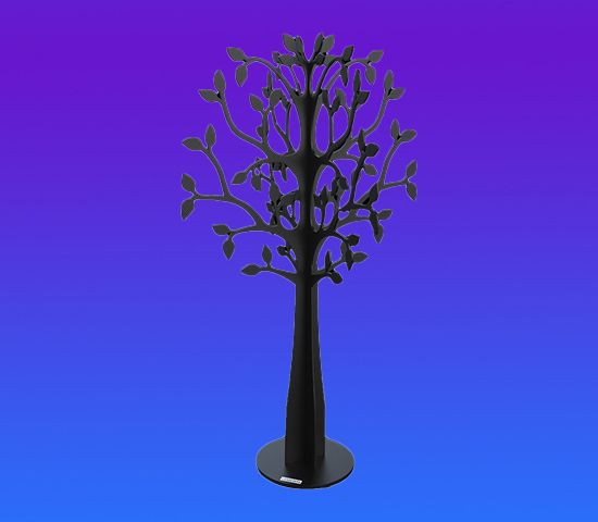 Tree 12" 3D, black