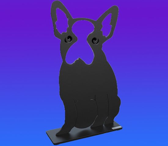 Dog 12", black