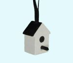 Birdhouse, white