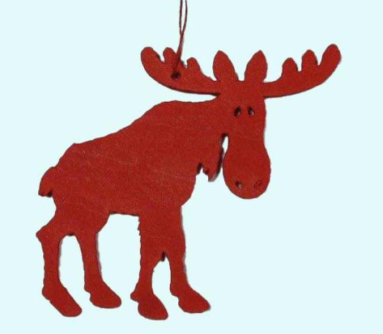 Moose, red