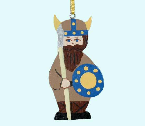 Viking w/ blue shield