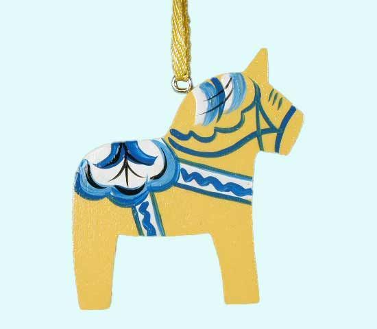 Dalahorse, yellow