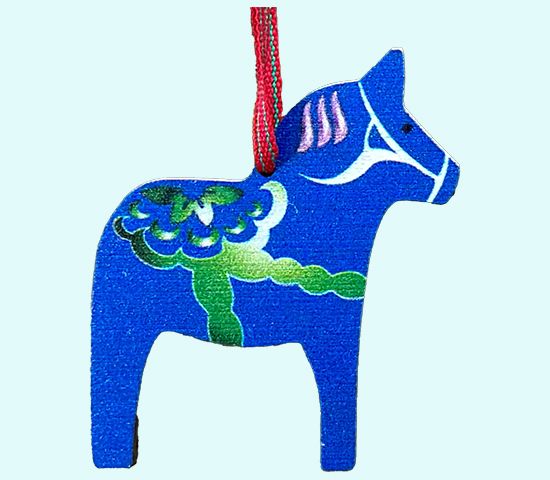 Dalahorse, blue