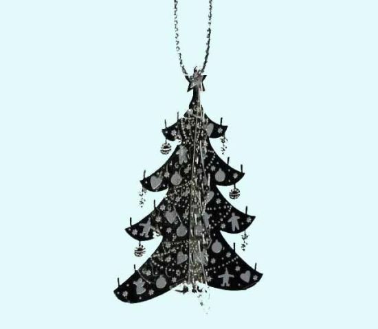 Christmas tree, silver