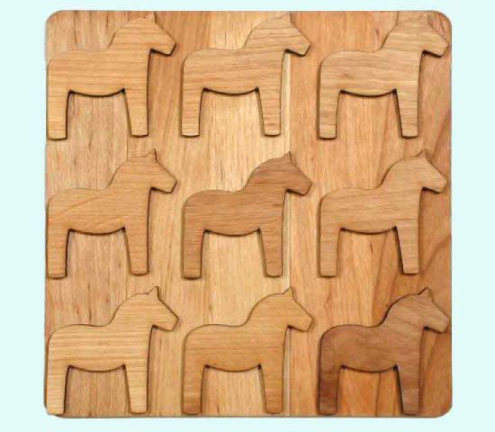 Trivet, horses