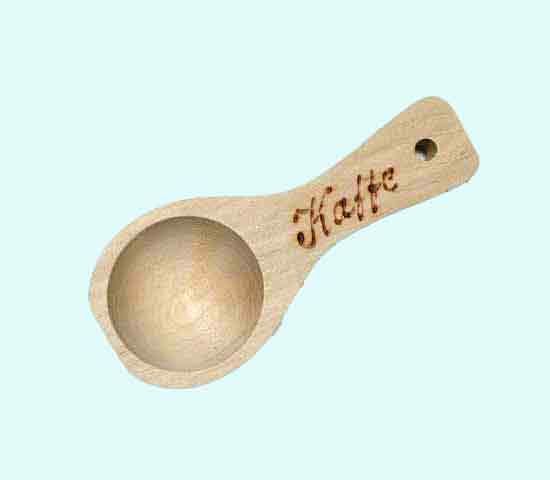 Coffee scoop, Kaffe