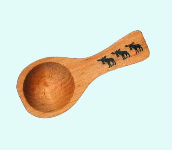 Coffee scoop, 3 moose