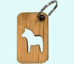 Keyring, horse cutout