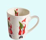 Glὅgg mug w/ Tomte holding tree