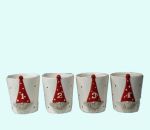 Tomte mug/ c-h, set of 4