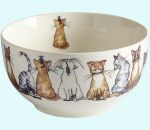 Bowl 13.5 oz, cats