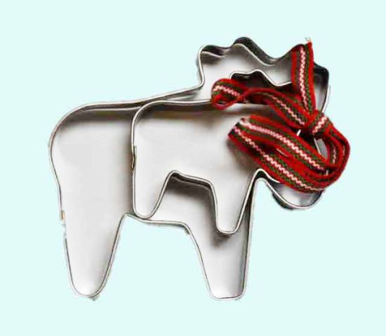 Cookie cutter set, moose