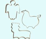 Cookie cutter set of 3, Stig L