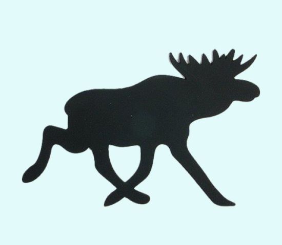 Trivet, moose, silicone