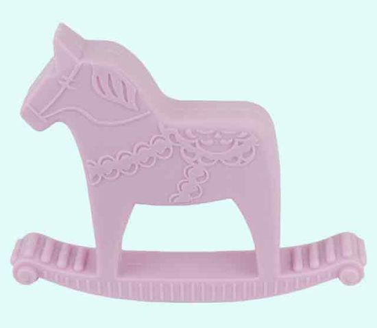 Teething toy, Dalahorse, pink