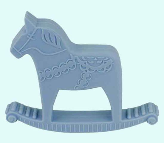 Teething toy, Dalahorse, blue