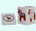 Tea tin, Dalahorse, Earl grey