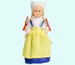 Swedish girl doll 7 1/2"