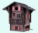 Birdhouse, mountain cottage