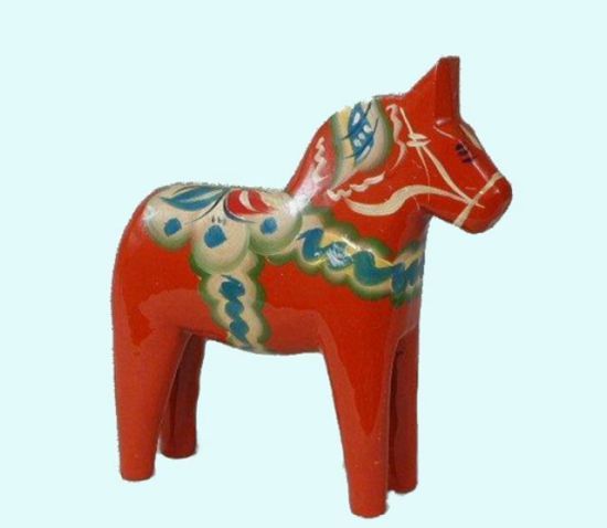 Dalahorse 5", red