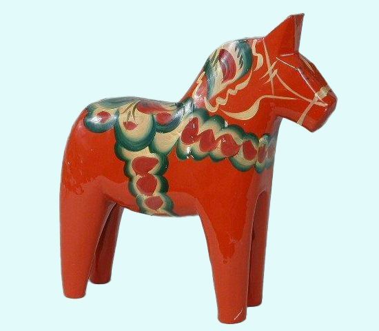 Dalahorse 6", red