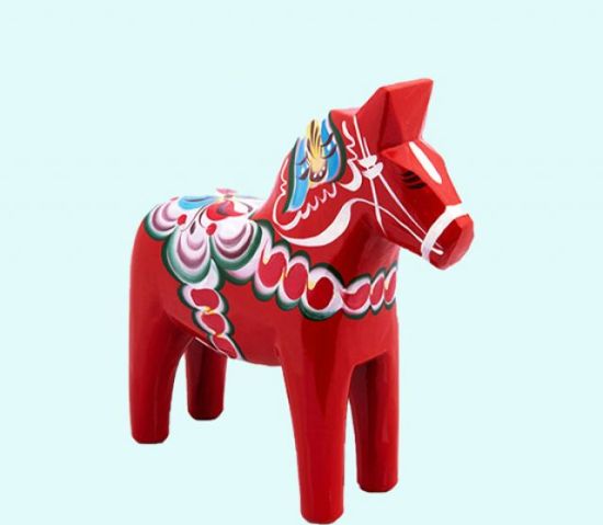 Dalahorse 7", red