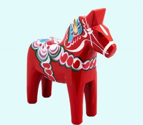 Dalahorse 8", red