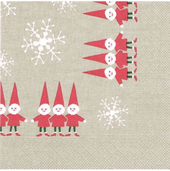 Napkin L, Tomte trio